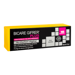 Gifrer Bicare Plus pasta dentífrica con carbón vegetal 75ml
