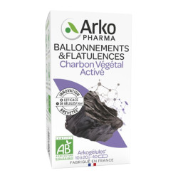 Arkopharma Arkogélules charbon végétal activé bio 40 cápsulas