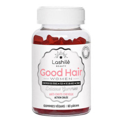 Lashilé Belleza Buen Cabello Mujer anticaída 60 gominolas