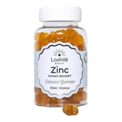 Lashilé Zinc mono boost 60 gominolas