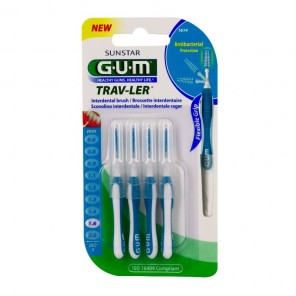 Cepillos para chicle trav-ler cónicos 1.6mm