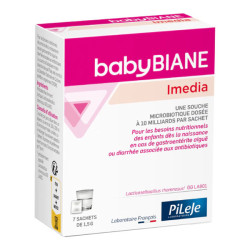 Pileje babybiane imedia 7 sobres 1,5g