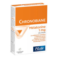 Pileje Chronobiane Melatonin 1 mg 30 comprimidos divisibles