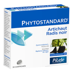 Pileje phytostandard alcachofa rábano negro 30 comprimidos