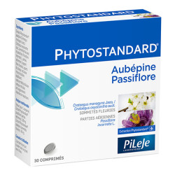 Pileje Phytostandard Espino Blanco Pasiflora 30 comprimidos