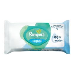Pampers Harmonie Aqua 0% plástico 48 toallitas