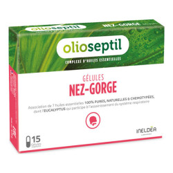 Olioseptil nariz y garganta 15 cápsulas