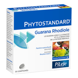 Pileje Phytostandard Guaraná Rhodiola 30 comprimidos
