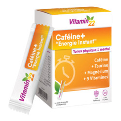 Ineldea vitamina'22 cafeína + energía instantánea 14 sticks