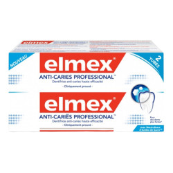 Elmex Dentífrico Anticaries Profesional dúo 2x75ml