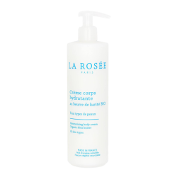 Crema corporal hidratante La Rosée con manteca de karité bio 400ml