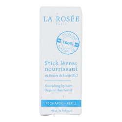 Barra de labios nutritiva bio La Rosée de recambio