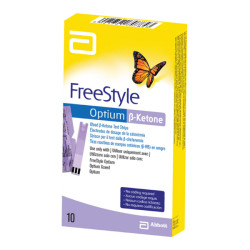 FreeStyle Optium B-Ketone 10 electrodos