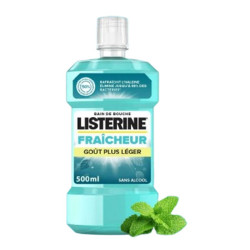 Listerine Fraîcheur sabor más ligero baño ducha 500ml