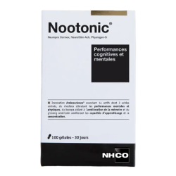 Nhco nootonic rendimiento cognitivo y mental 100 cápsulas