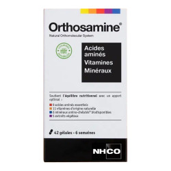 Nhco orthosamine aminoácidos vitaminas minerales 42 cápsulas