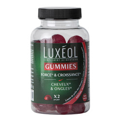 Luxéol fuerza y crecimiento cabello y uñas 60 gominolas