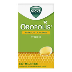 Mediflor Oropolis Propóleo miel limón 20 pastillas