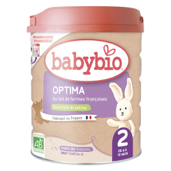 Babybio optima 2 6 latas de 800 g