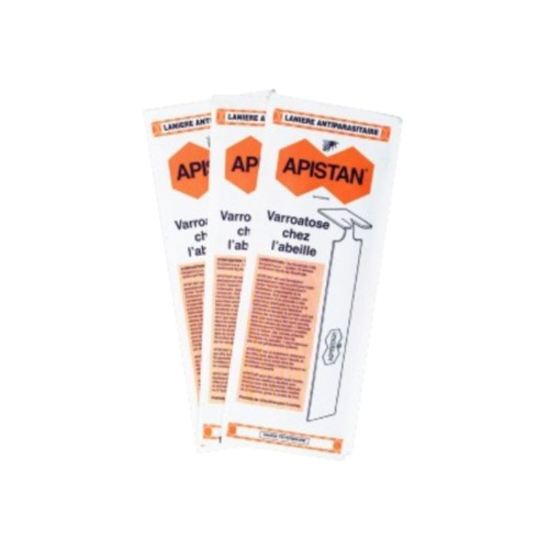 Apistan Anti Varroa Sachet de 10 lanières Apistan Anti Varroa Sachet de 10 lanières