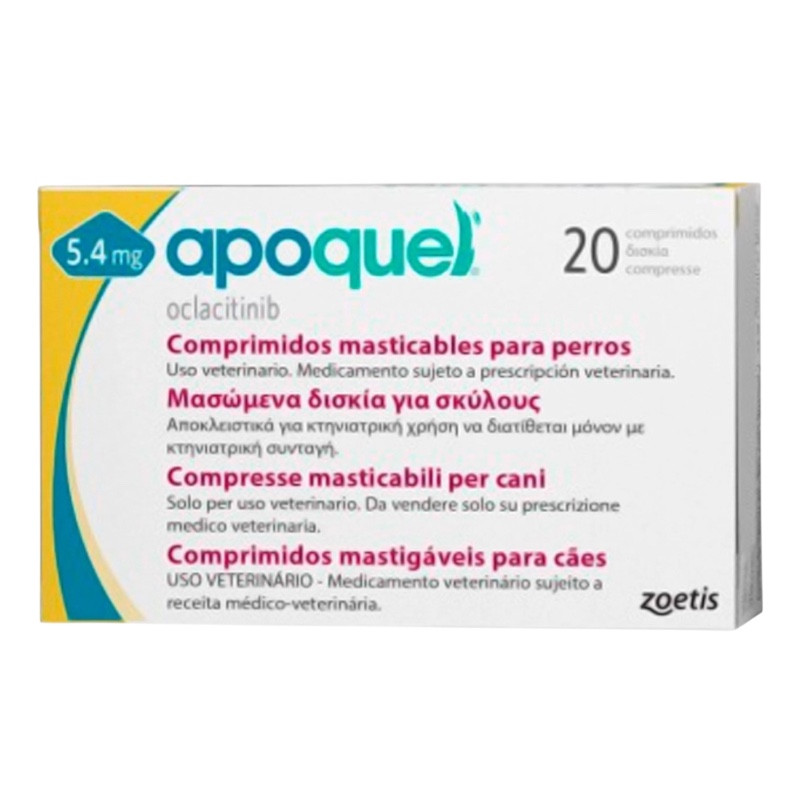Apoquel 5,4 mg 20 comprimidos masticables