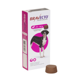 Bravecto 1400mg perro 40-56kg caja de 1 comprimidos masticables