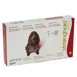 Stronghold 120mg perros grandes (20–40 kg)  6 pipetas
