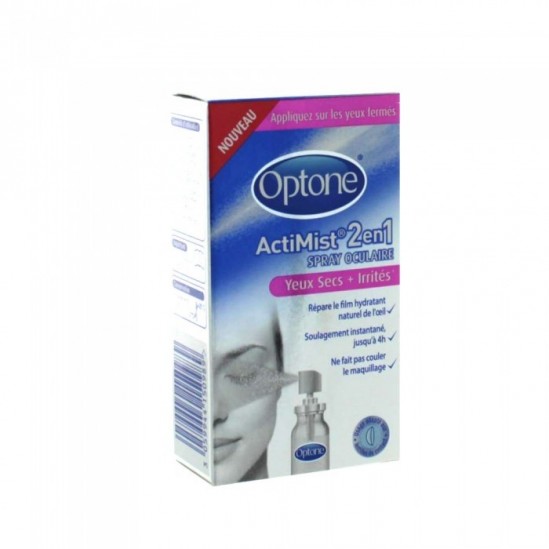 Optone spray oculaire yeux secs et irrités 10 ml Optone spray oculaire yeux secs et irrités 10 ml