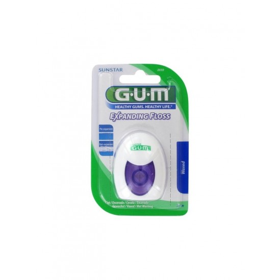GUM fil Dentaire Expanding Floss 30m GUM fil Dentaire Expanding Floss 30m