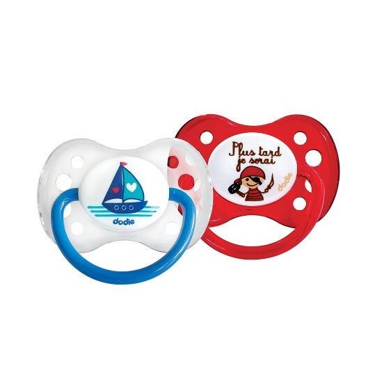 Dodie Sucette Anatomique Silicone +6 Mois Duo A14 Dodie Sucette Anatomique Silicone +6 Mois Duo A14
