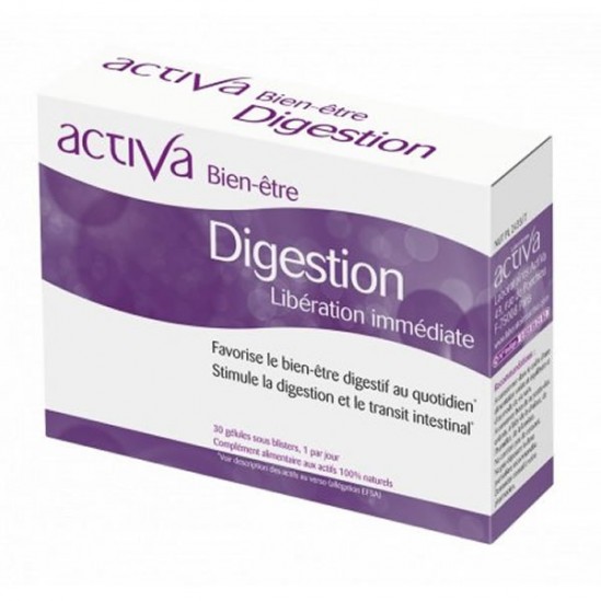 Activa bien-être digestion 30 gélules Activa bien-être digestion 30 gélules