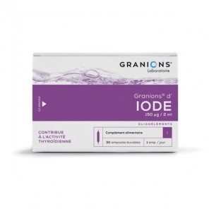 Graniones yodados 30 ampollas 60ml