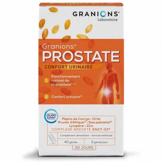 GRANIONS PROSTATE B/40 GEL GRANIONS PROSTATE B/40 GEL