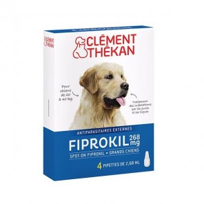 Clément Thékan fiprokil spot-on perros grandes de 20 a 40kg