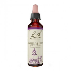 Flores de Bach Water Violet no 34 - 20ml