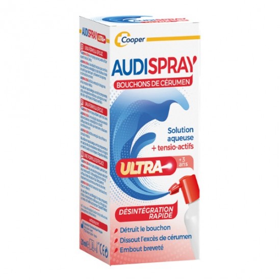 Diepharmex audispray bouchon de cérumen 20ml Diepharmex audispray bouchon de cérumen 20ml