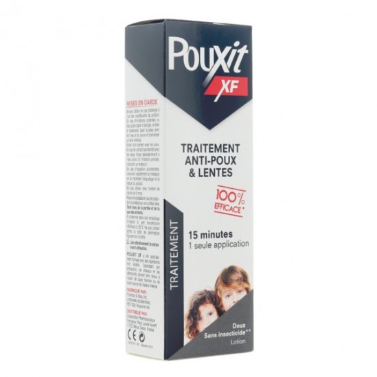 Pouxit XF lotion anti-poux forte 100% 100ml Pouxit XF lotion anti-poux forte 100% 100ml