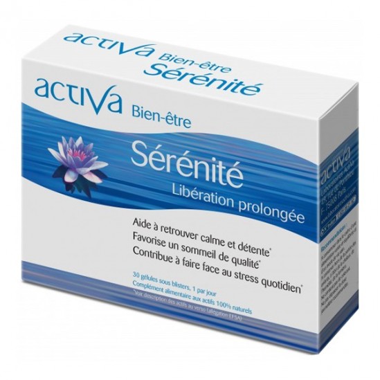 Activa bien-être sérénité 30 gélules Activa bien-être sérénité 30 gélules