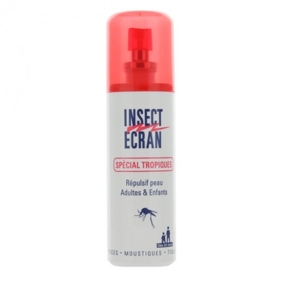 Insect Ecran Répulsif Spécial Tropiques 75 ml Insect Ecran Répulsif Spécial Tropiques 75 ml