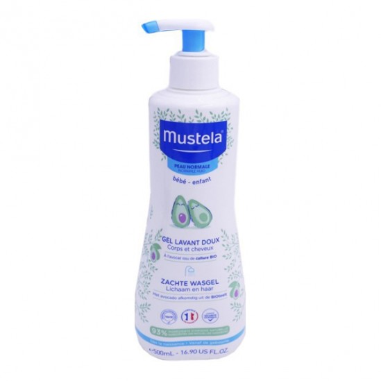 Mustela gel lavant doux corps et cheveux 500ml Mustela gel lavant doux corps et cheveux 500ml