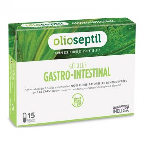 Olioseptil gastrointestinal 15 cápsulas