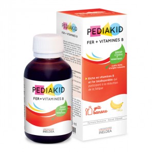 Pediakid jarabe de hierro y vitamina B 125ml