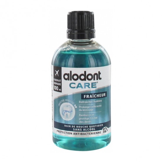 Alodont care fraîcheur bain de bouche quotidien 100ml Alodont care fraîcheur bain de bouche quotidien 100ml