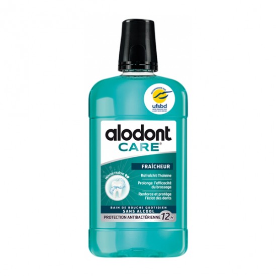 Alodont care fraîcheur bain de bouche quotidien 500ml Alodont care fraîcheur bain de bouche quotidien 500ml