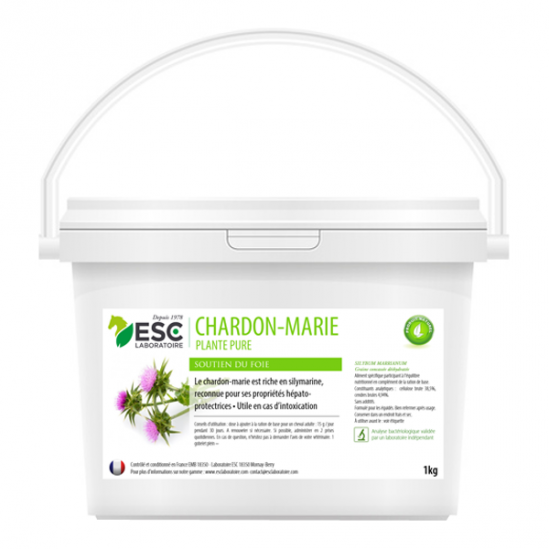 Esc laboratoire chardon-Marie plante pure soutien de foie 1kg Esc laboratoire chardon-Marie plante pure soutien de foie 1kg