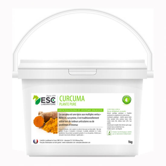 Esc laboratoire curcuma articulations et digestion 1kg Esc laboratoire curcuma articulations et digestion 1kg