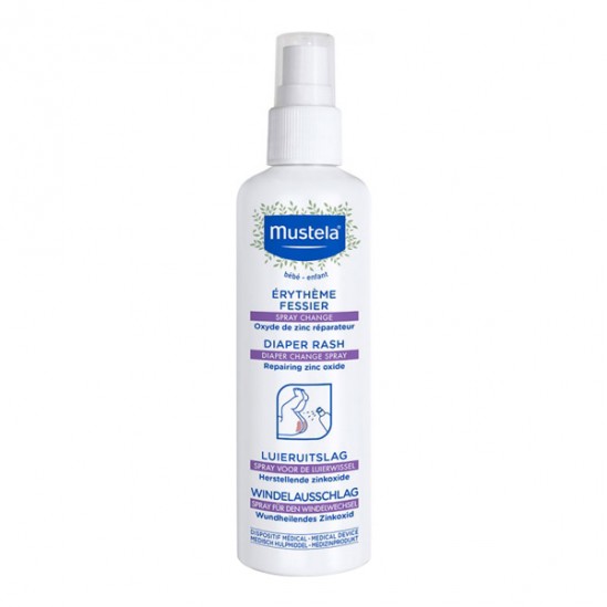 Mustela érythème fessier spray change 75ml Mustela érythème fessier spray change 75ml