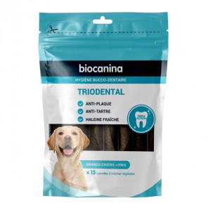 Biocanina triodental grands chiens 15 lamelles