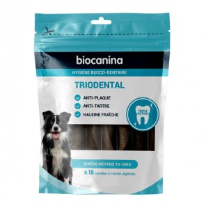 Biocanina triodental chiens moyens 15 lamelles