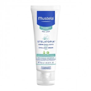 Mustela stelatopia crème émolliente visage 40ml